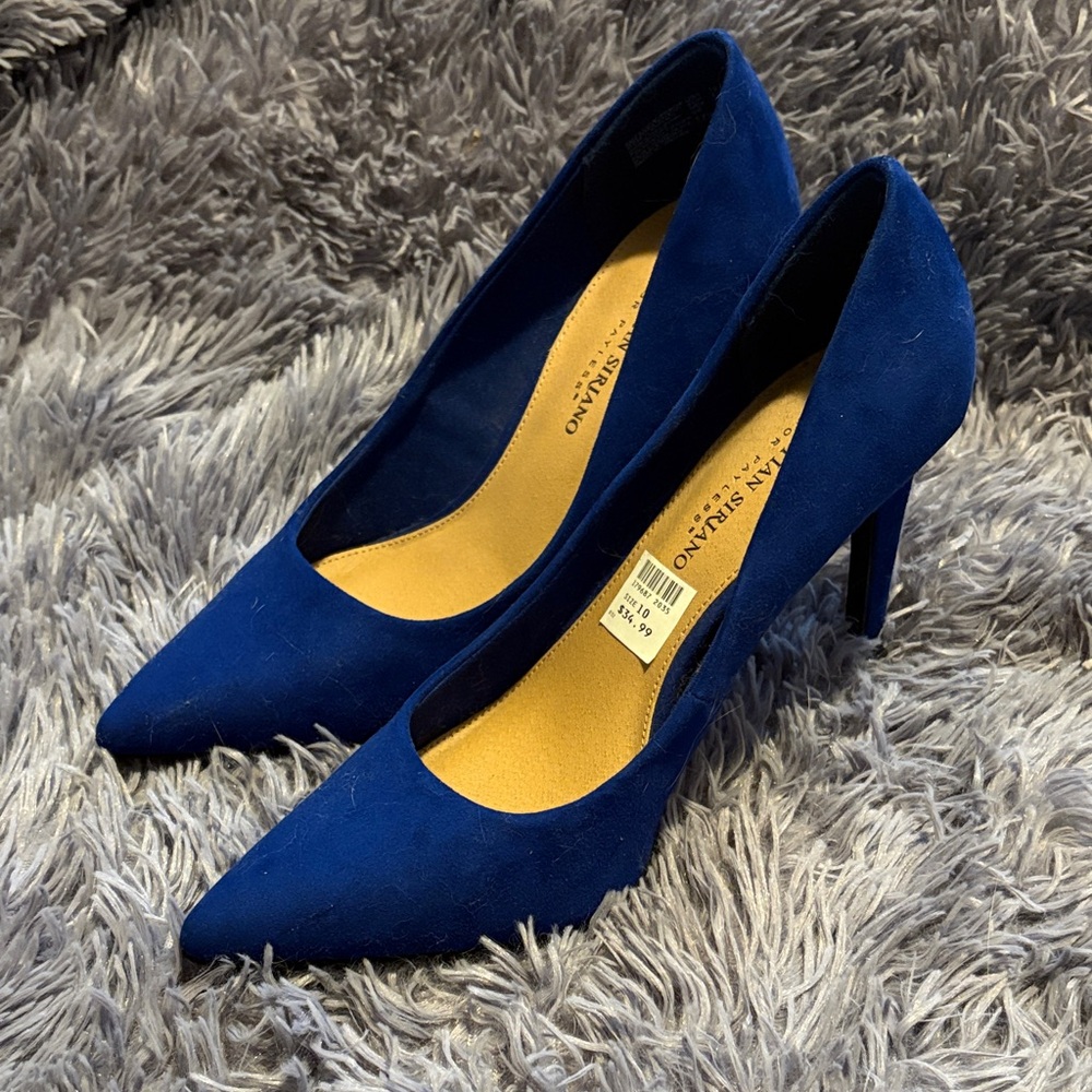 Payless Royal Blue Pointed Toe Stiletto Pumps